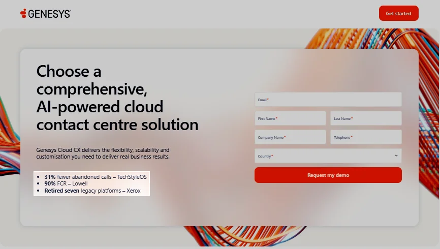 Genesys cloud CX