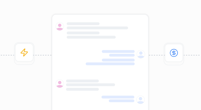 Frictionless SMS